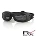 Bobster Eyewear PISTON GOGGLE BLK/REFLECT Goggles Piston BLK REFLECTIVE LENS - BPIS01R