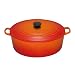 Le Creuset Enameled Cast-Iron 6-3/4-Quart Oval French Oven, Flame