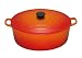 Le Creuset Enameled Cast-Iron 6-3/4-Quart Oval French Oven, Flame