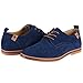 Kingdom Mall Men's Oxfords Shoes Suede Shoes Casual Lace Up Leather Loafers