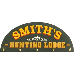 Hunting Lodge Key Rack