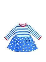 Toby Tiger Vestido Drbdot (Azul / Blanco)