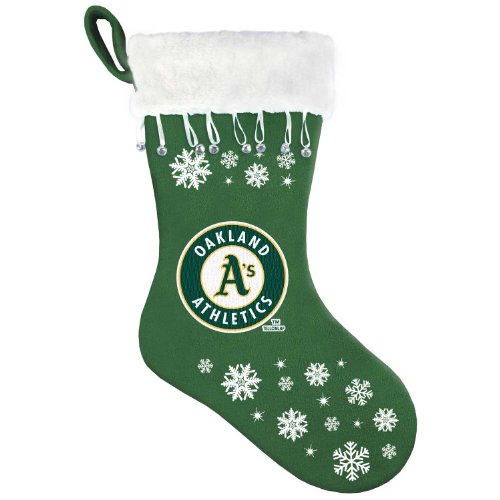 MLB Oakland Athletics Snowflake Stocking