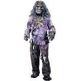Fancy Dress Halloween Complete Zombie Kid Costume Large