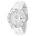 Wei�e Madison New York Unisex Armbanduhr - Sonderedition mit durchsichtigem Uhrengeh�use