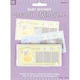 Baby Shower Scratch and Win Game 12ct