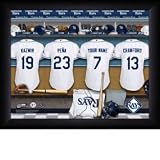 Tampa Bay Rays Personalized Locker Room Print