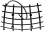 Prodyne FS-33 Metalla Wave Stay Put Napkin Holder
