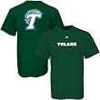 Adidas Tulane Green Wave Green Youth Prime Time T-shirt