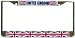 UK United Kingdom Great Britain Flag Chrome Metal License Plate Frame Holder