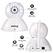 Home Wifi Wireless Security Camera System 720P HD Pan Tilt-JUNING C42 IP Camera (Day/Night Vision,baby monitor,2 Way Audio,SD Card Slot, Alarm)