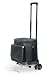 Cellar W/Trolley - Black 6 Bottle Tote Picnic Wine Carriers