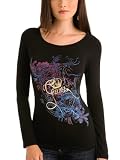 Guess - GUESS Long Sleeve Baroque Guess Top