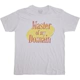  : Seinfeld Master of my Domain Distressed Print Mens T-Shirt