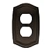Baldwin 4789.112.CD Rope Design Duplex Switch Plate, Venetian Bronze