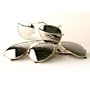 Gold Frame Mirrored Aviator Sunglasses 3-Pack