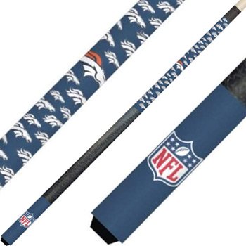 Denver Broncos Cue And Case Set