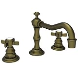 Newport Brass 1000/06 Antique Brass FAIRFIELD Fairfield Double Handle Low Lead Widespread Lavatory F