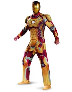 Iron Man Mark 42 Deluxe Costume - X-Large - Chest Size 42-46