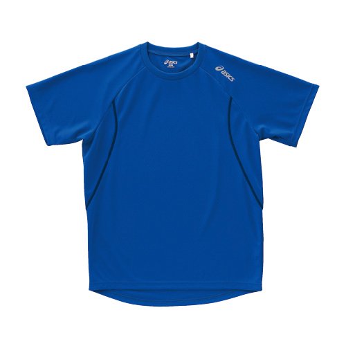 asics（アシックス） ランニングアパレル メンズ ランニングTシャツ ブルー