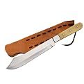 Apache Indian Handle Bowie Knife wth sheath - 13"