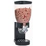 Zevro Single Dry Food Dispenser, Black/Chrome