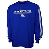 Adidas Kentucky Wildcats Royal Blue Youth Team Vision Long Sleeve T-shirt