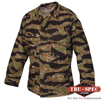 Vietnam Tiger Stripe BDU Jacket - 100% Cotton Ripstop