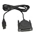 Syba SD-USB-DB25 USB 2.0 to Paralle/IEEE 1284 Port Adapter, Prolific Chipset