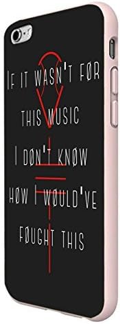 Twenty One Pilots If It Was Not For This Music iPhone 6 Case Fit For iPhone 6 Hardplastic Case White Framed