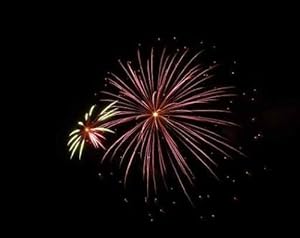 Feu D'artifice Du 14 Juillet 2008 - Peel and Stick Wall Decal by Wallmonkeys