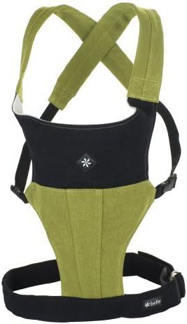 Belle Baby Organic Carriers with Head Support, Organic Moss (Discontinued by Manufacturer) by Belle Baby Carriers