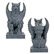 Gargoyle - Lion Votive Holder - Cold Cast Resin - 6.0'' Height