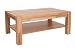 Couchtisch 110 x 70 cm Buche Massivholz mit Ablageboden aus Leimholz