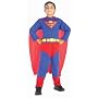 Rubies Superman Action Suit Set Child, Size 8 to 10