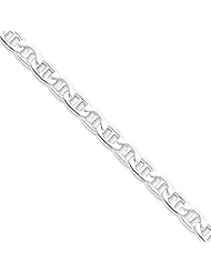 .925 Sterling Silver 7mm Hollow Anchor Chain