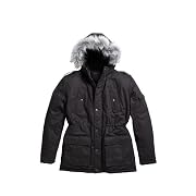 Selected Hommes - Laurence Black Hooded Cotton Padded Jacket