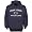 adidas Penn State Nittany Lions Navy Blue Stacked Pullover Hoody Sweatshirt