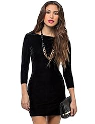 Sexy Polyester Long Sleeves Illusion Bodycon Dress/Party Dress 