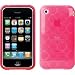 New iLuv Pink Flex Clear Case for Apple iPhone 3G S