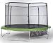 Sporting Goods : Jumpking Bazoongi 15 Foot Trampoline Combo with Shoe Bag, Anchor Kit, and Ladder