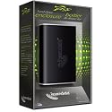 Acomdata Tango 2.5-inch Combo USB 2.0 Firewire 400 (IEEE 1394a) Portable Enclosure for SATA Hard Drive TNGXXXUFAE-BLK (Black)