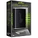 Acomdata Tango 2.5-inch Combo USB 2.0 Firewire 400 (IEEE 1394a) Portable Enclosure for SATA Hard Drive TNGXXXUFAE-BLK (Black)
