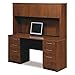 EMBASSY 60872-63 Hutch,Credenza,66",Peds,Tuscany Brown