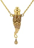 Hidden Treasure Perfume Necklace (Brown)