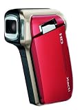 Sanyo VPC-HD700 GXR HD-Camcorder (SD-Card, 5-fach opt. Zoom, 6,9 cm (2,7 Zoll) Display, 7 Megapixel, 720p) rot