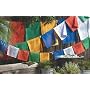 Prayer Flags; Set of Five Mixed Diety; Tibetan