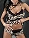 BeautyN Shakira Dark Dessou Set Leopard, wie Abb. (as shown), S (36-38)