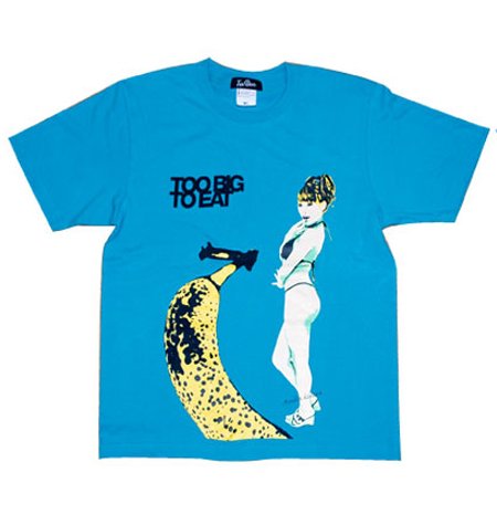 明日花キララ×大人の欲望Ｔシャツ,Blue,M