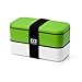 Monbento Original Bento Box - GREEN / WHITE
